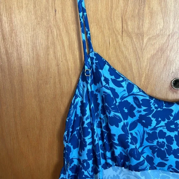 Skatie Vibrant Blue Floral Mini Dress - Picture 9 of 11